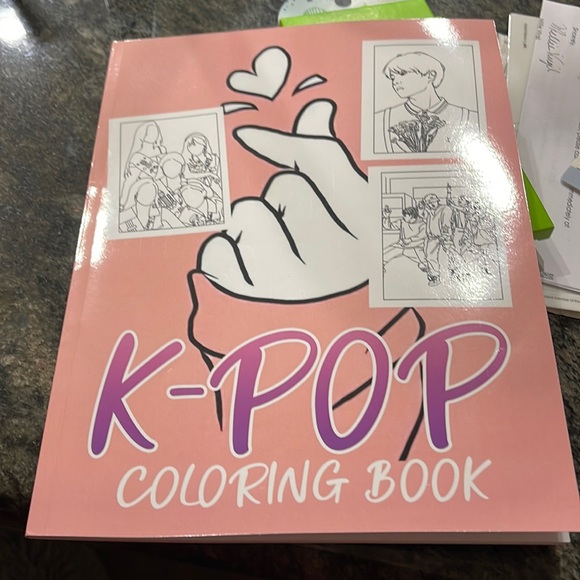 K-pop coloring book - Picture 1 of 4